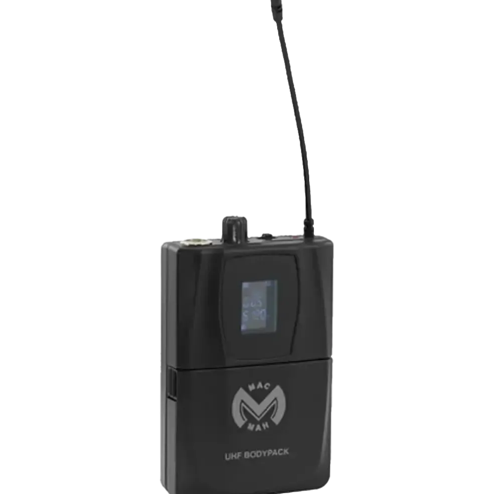 Emetteur ceinture et micro Mac Mah - UHF Bodypack