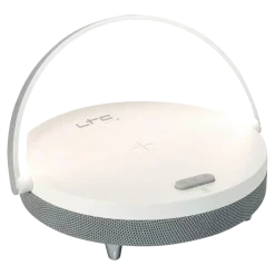 ENCEINTE BLUETOOTH LUMINEUSE 5W + CHARGEUR ET MAINS LIBRES
