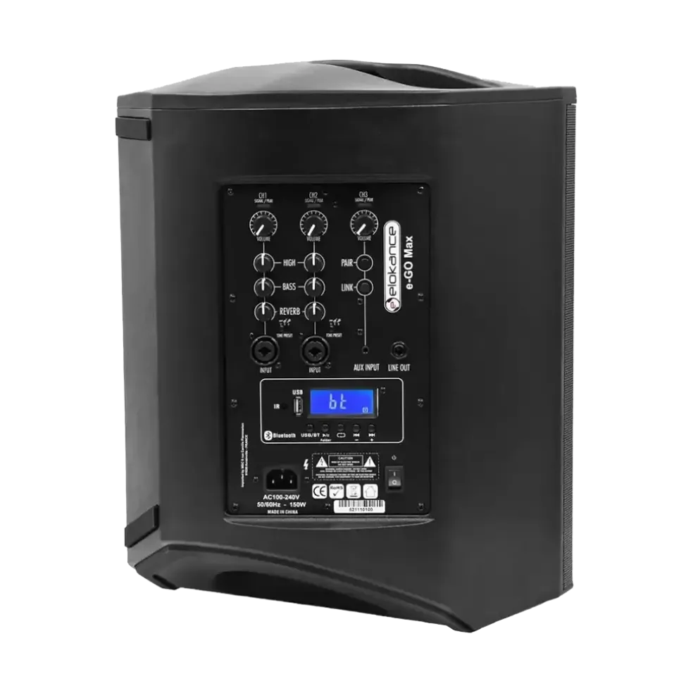 ENCEINTE PORTABLE - E-GO MAX - ELOKANCE