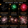 Feu d'Artifice ARDI® 100% FEU - MAD FIRE BOX® - 100 Tirs - 1 min 30