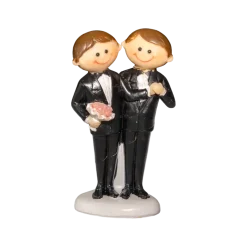 Figurine mariage couple homosexuel