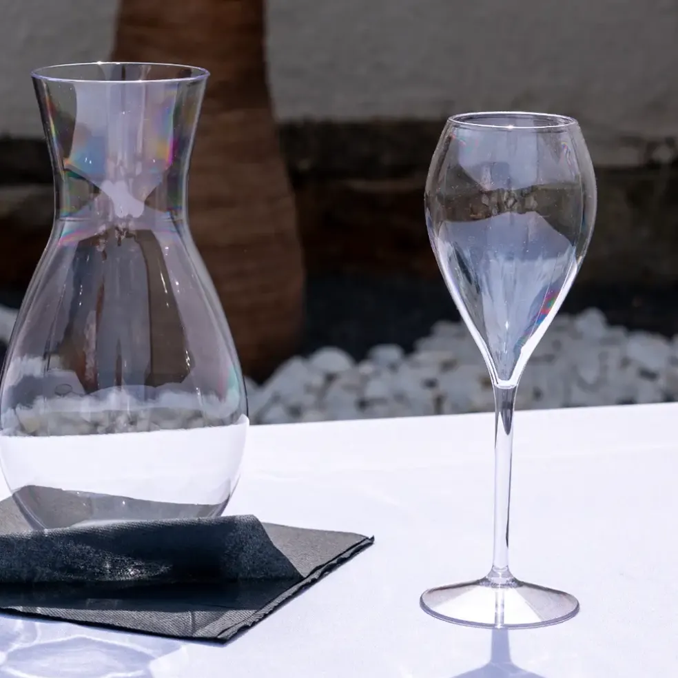 Flûte à champagne PETIT PERLAGE transparent 16cl (Tritan)