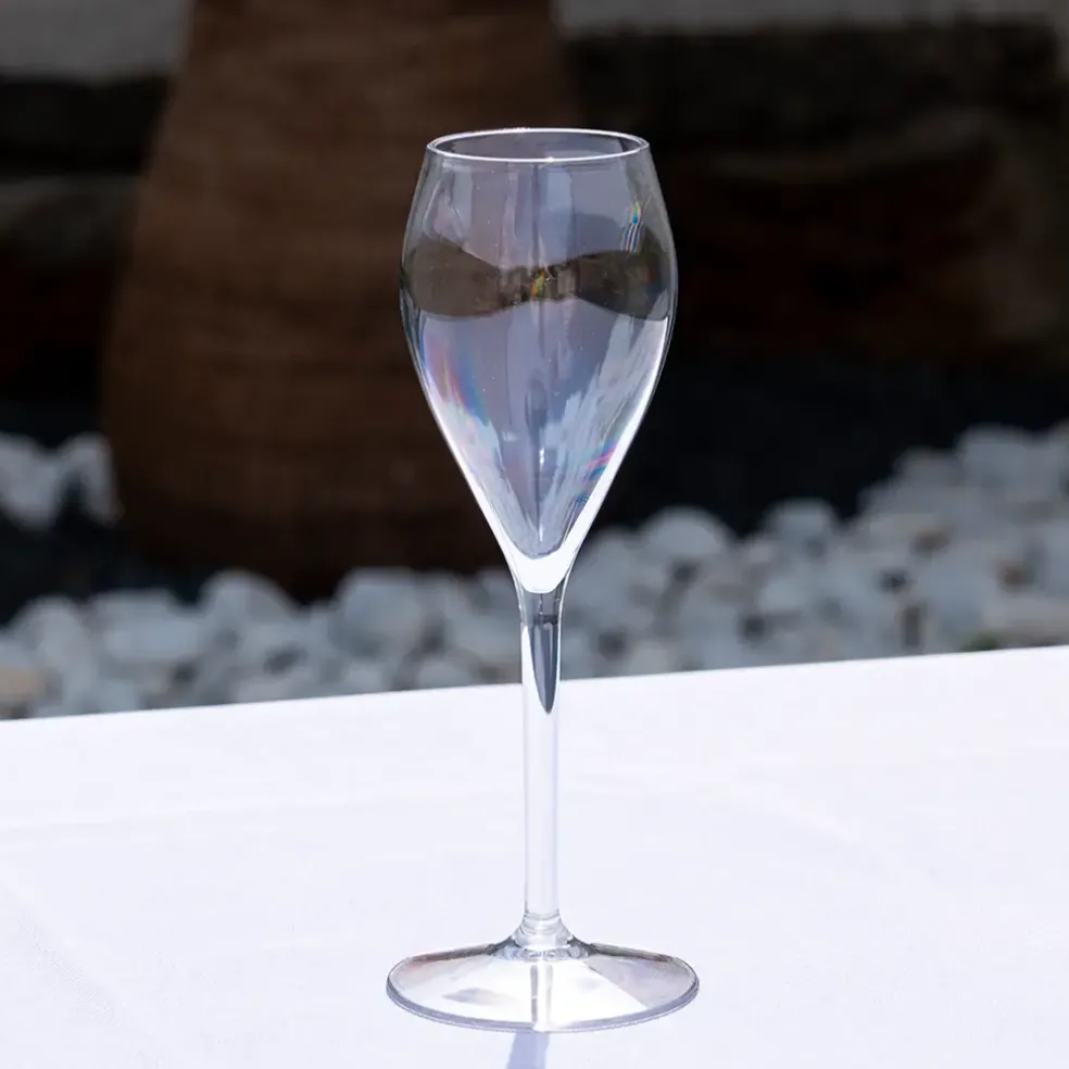 Flûte à champagne PETIT PERLAGE transparent 16cl (Tritan)