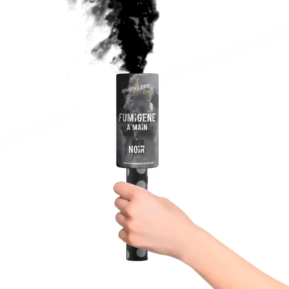Fumigène à mains 45 secondes noir