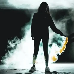 Fumigène à mains 45 secondes Orange