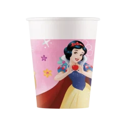 Gobelet en carton Princesses Disney - 25cl - Lot de 8