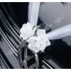Guirlande de tulle blanche avec roses blanches 1,7 mètres