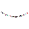 Guirlande Joyeux Anniversaire Métal