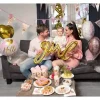 Guirlande rose de lettre en carton "Hello Girl"