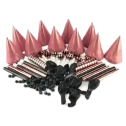 Kit Cotillons Rose Gold 10 Personnes