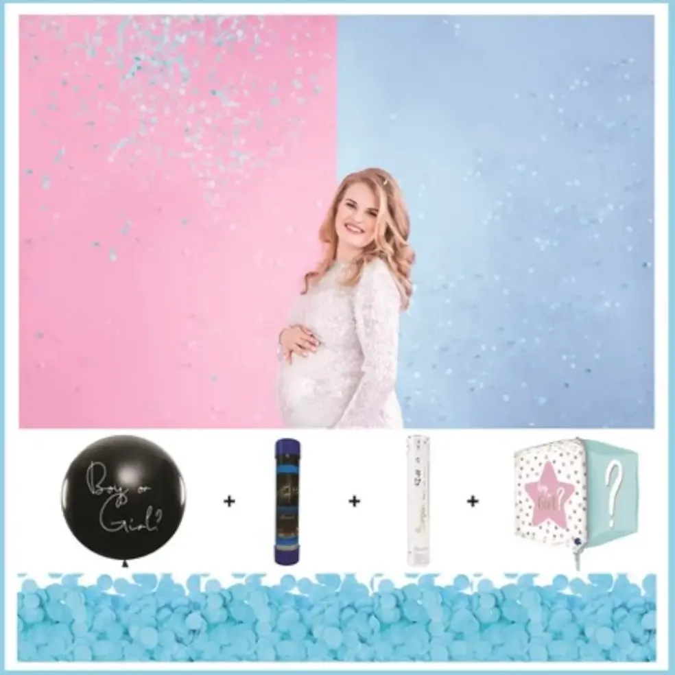Kit Gender Reveal Garçon