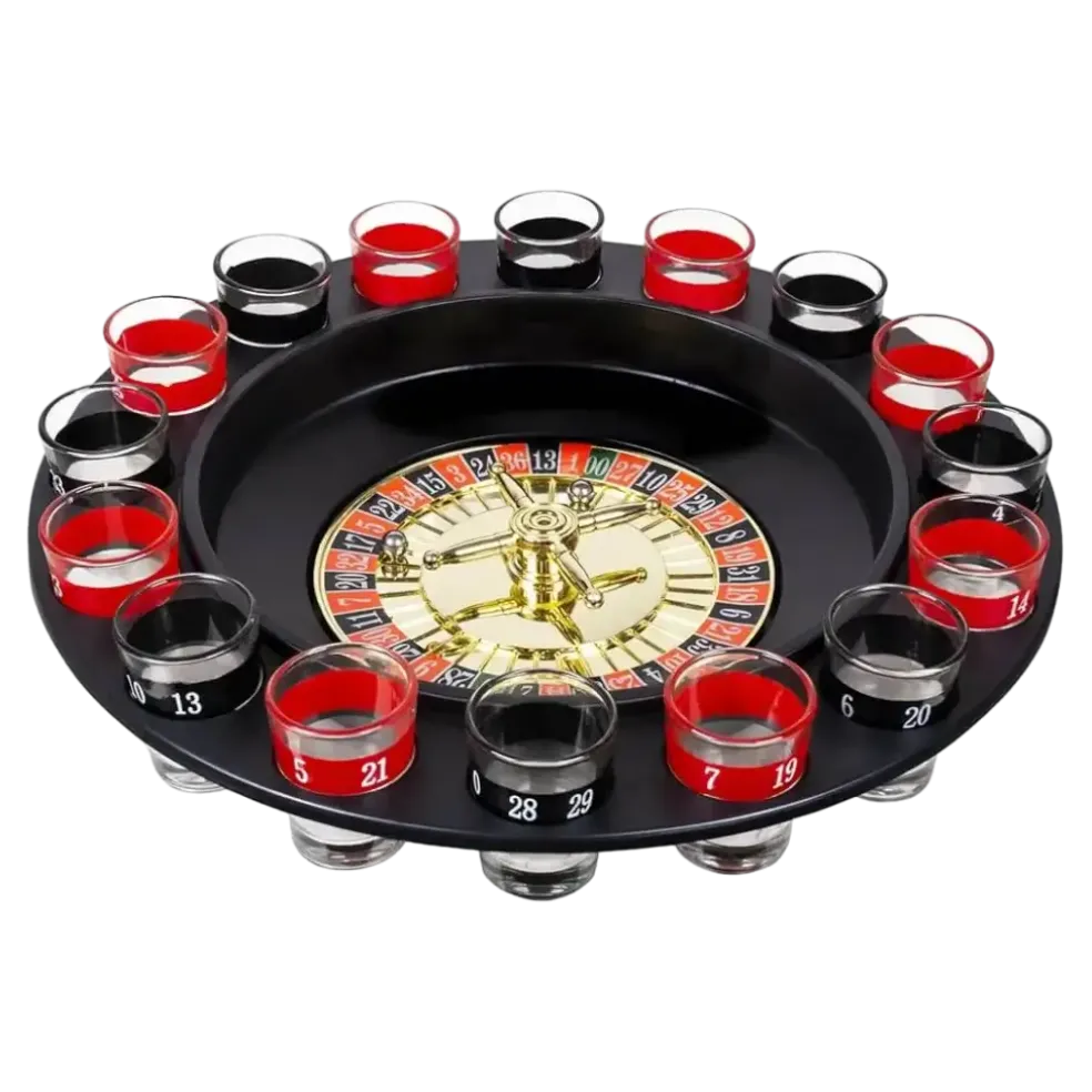 Kit Jeu à Boire Roulette pour Apéritif