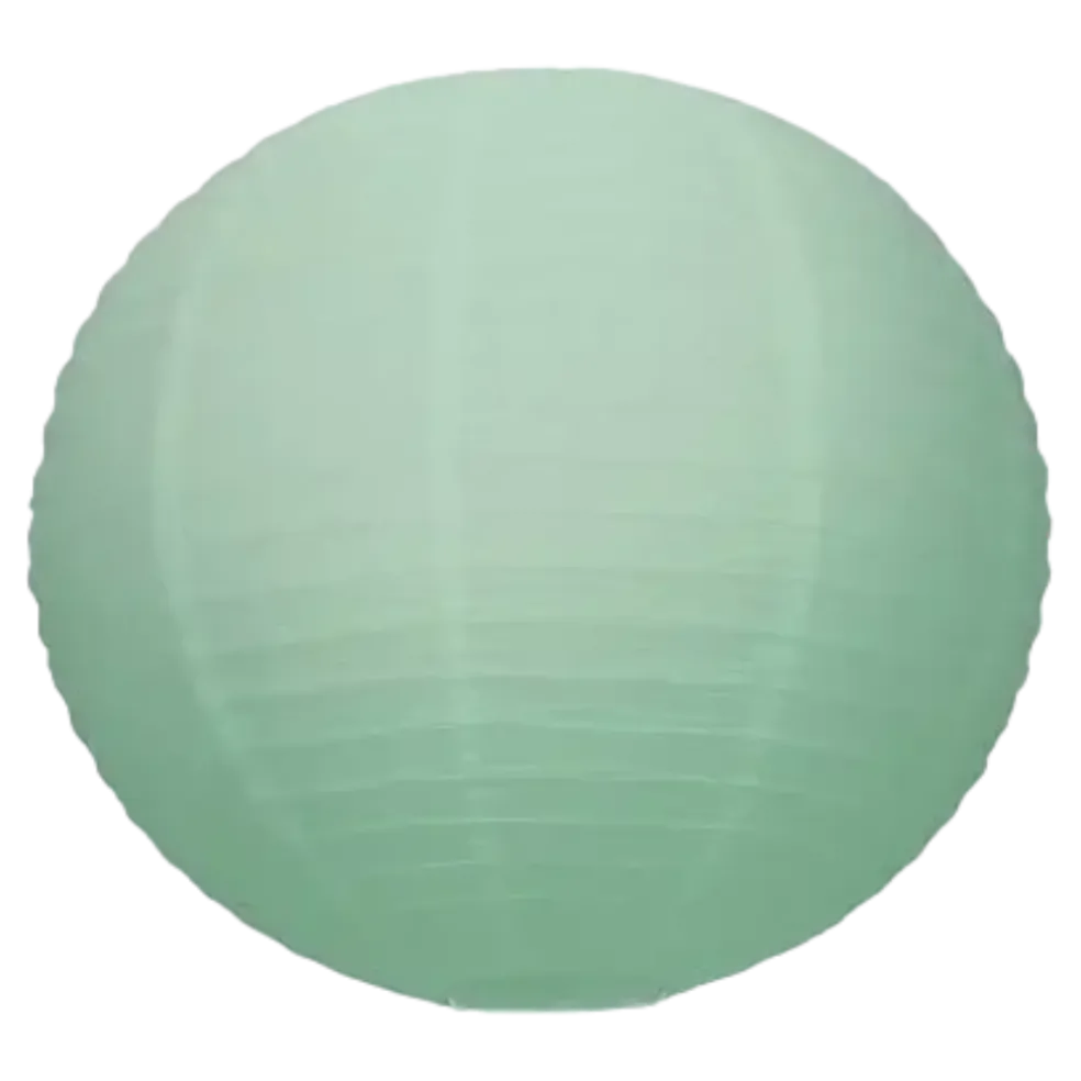 Lanterne Japonaise vert céladon 35cm