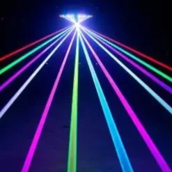 LASER BARRE RGB motorisée 6X400