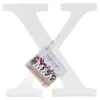 Lettre X en Bois Blanc