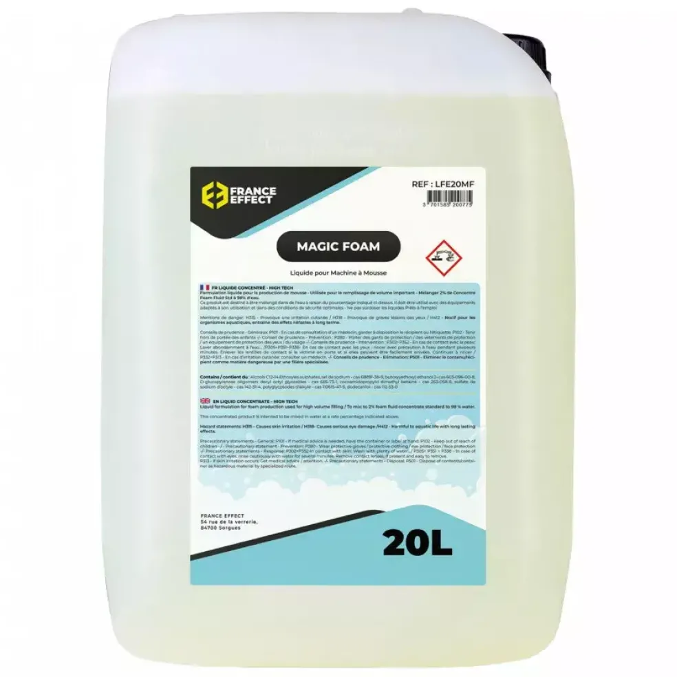 Liquide à mousse 20L STANDARD 2%