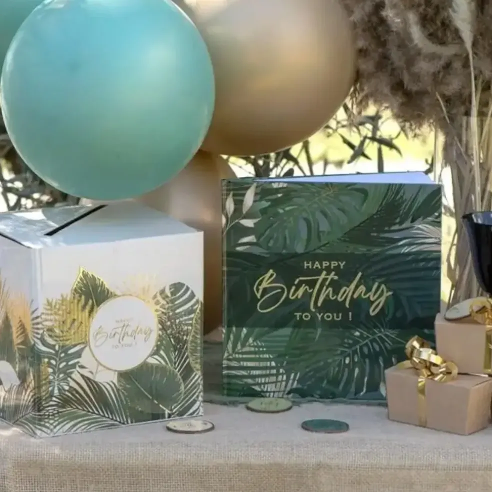 Livre d'or Birthday Jungle