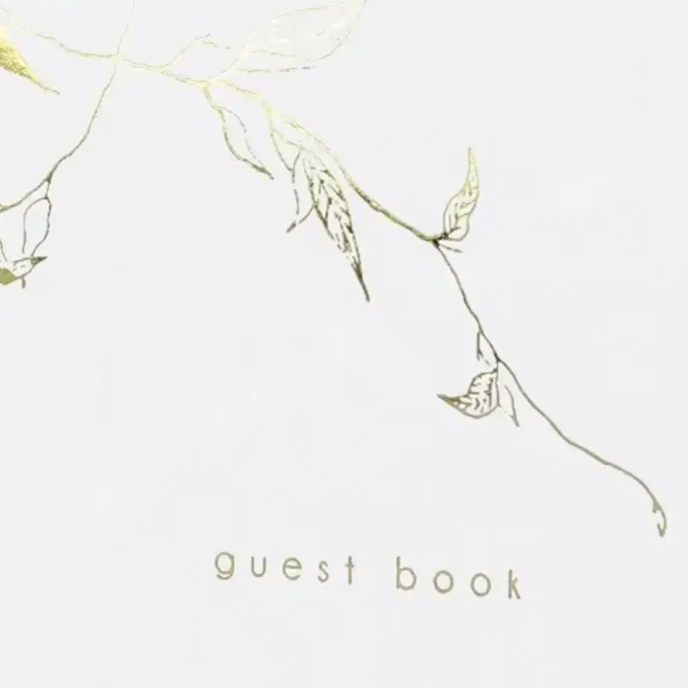 Livre d'or mariage blanc 22 pages