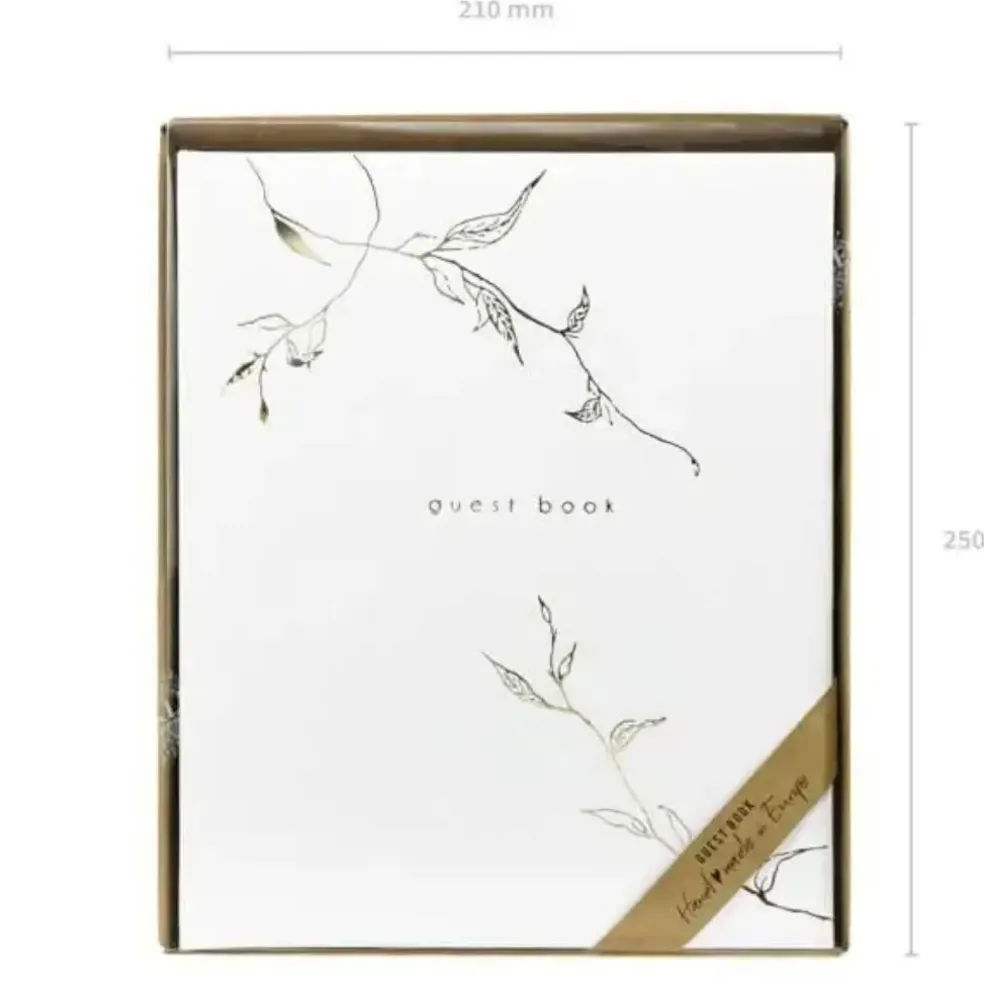 Livre d'or mariage blanc 22 pages