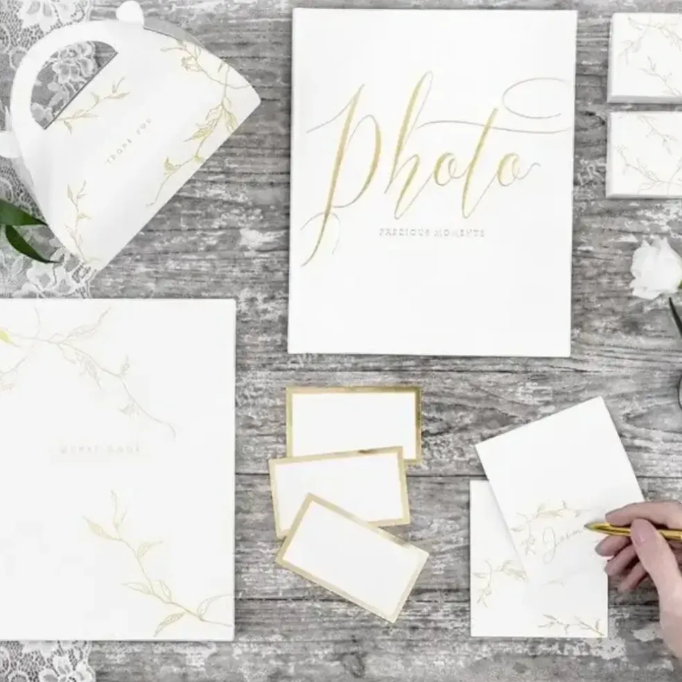 Livre d'or mariage blanc 22 pages