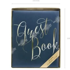 Livre d'or mariage bleu navy