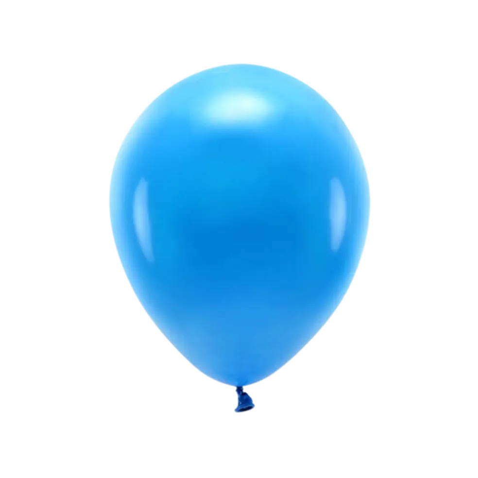 Lot de 100 Ballons de Baudruche Biodégradable Bleus