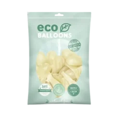 Lot de 100 Ballons de Baudruche Biodégradable Transparents