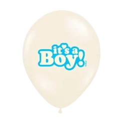 Lot de 6 ballons "It's a Boy" Mix