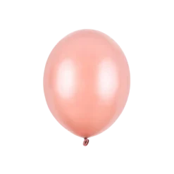 Lot de 100 Ballons Or Rose métallique