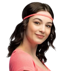 Lot de 4 Bandeaux Élastiques Fluo UV – Accessoires Années 80 et Festival