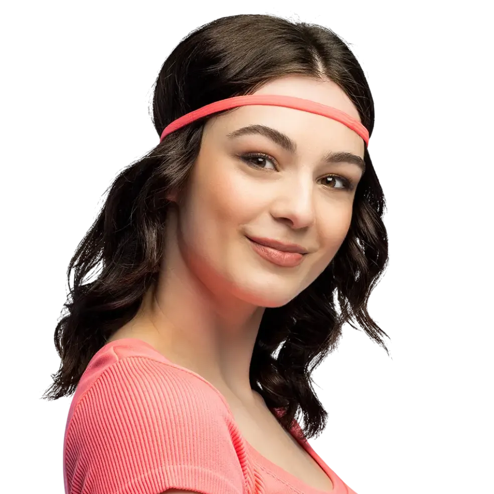 Lot de 4 Bandeaux Élastiques Fluo UV – Accessoires Années 80 et Festival
