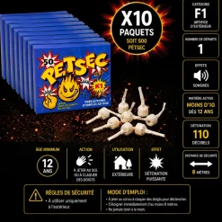 Lot de 10 boites de PETSEC®