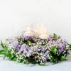 Lot de 50 Bougie flottante - Blanc - 4cm