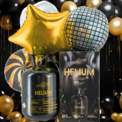 Lot de 3 Bouteilles Hélium Jetable 50 Ballons (0,40m3