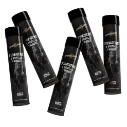 Lot de 5 Fumigènes à Goupille Noir 1 min