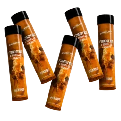 Lot de 5 Fumigènes à Goupille Orange 1 min