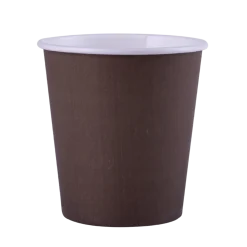 Lot de 25 Gobelets Carton 20 cl Chocolat – Gobelets Jetables de Fête