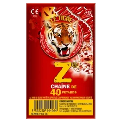 Lot de 10 paquets de pétards LE TIGRE® Z®