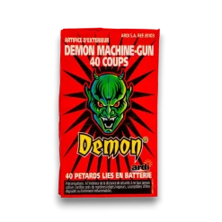 Lot de 10 Pétard DÉMON® MACHINE-GUN 40 COUPS