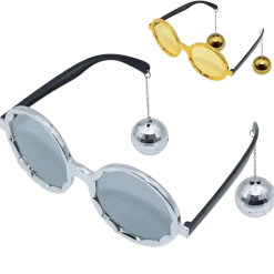 Lunettes Disco Boules à Facettes – Accessoires Soirée Disco