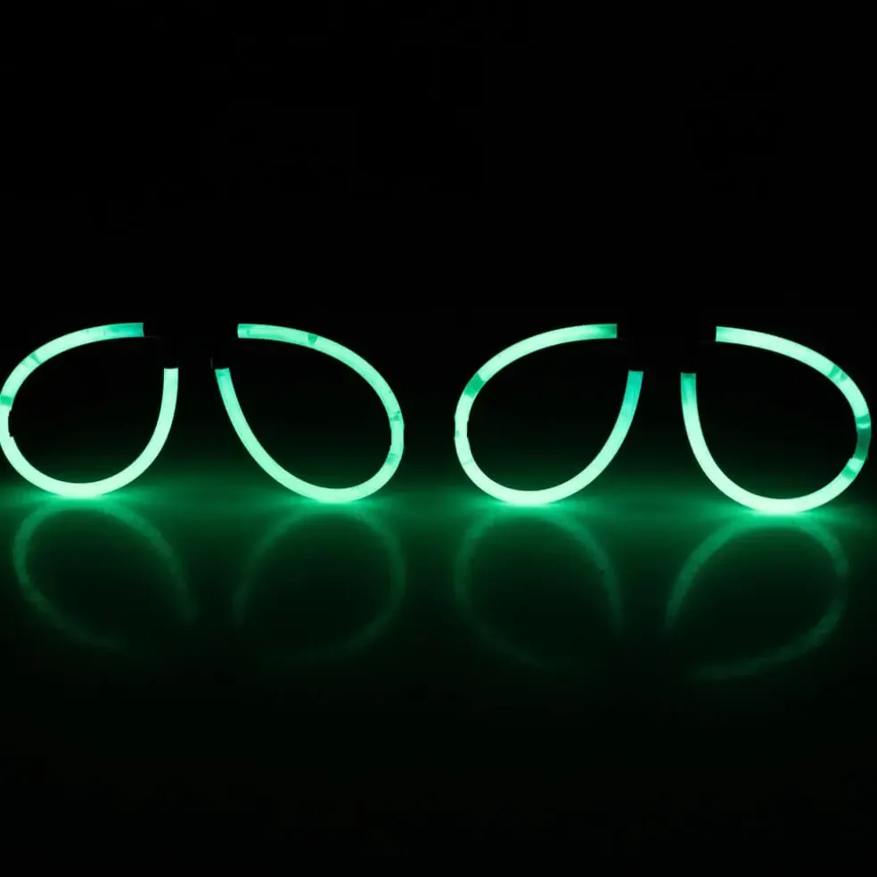 Lunettes Fluo Vertes - Lot de 2 Paires