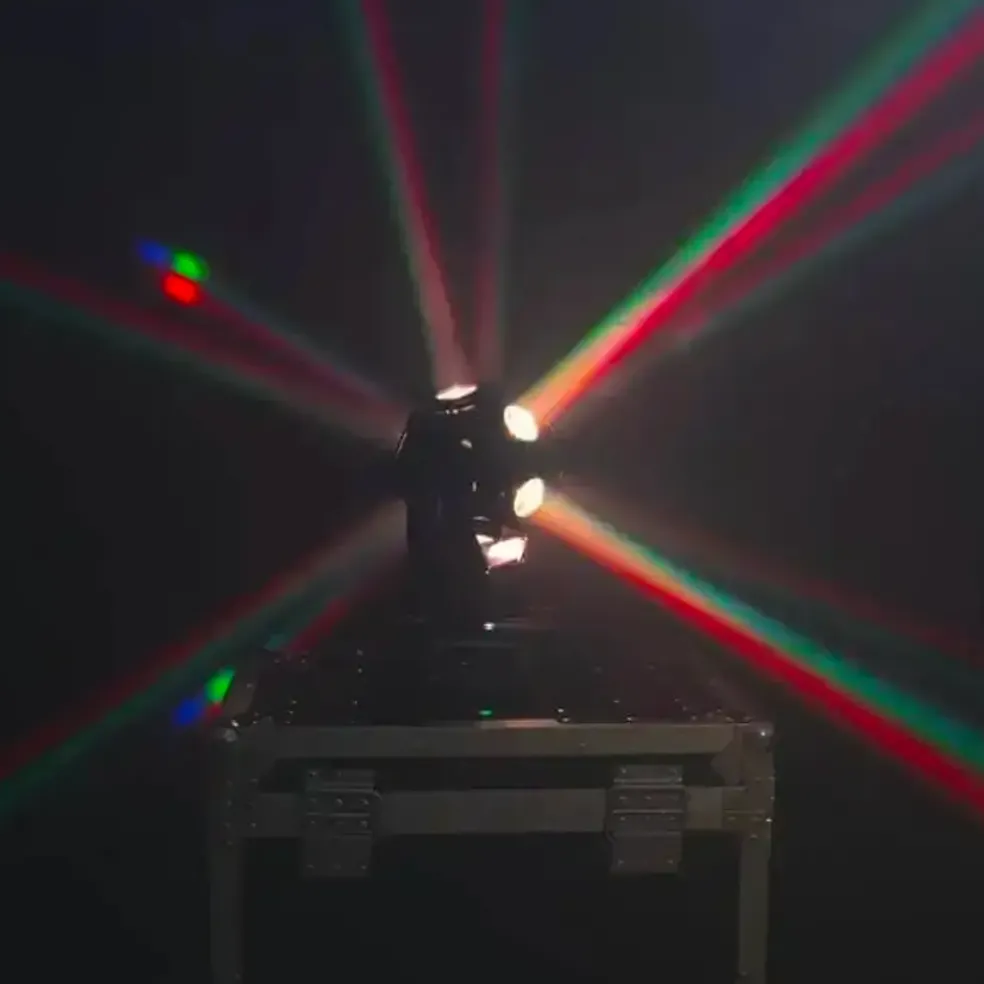 Lyre Retro LED "E-COSMOS" 12x10W RGBW
