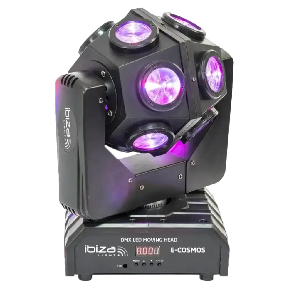 Lyre Retro LED "E-COSMOS" 12x10W RGBW
