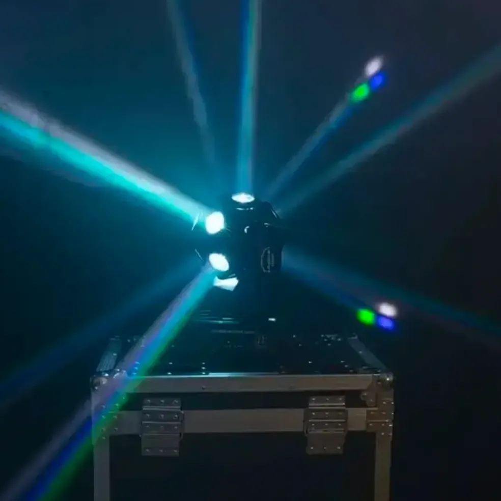 Lyre Retro LED "E-COSMOS" 12x10W RGBW