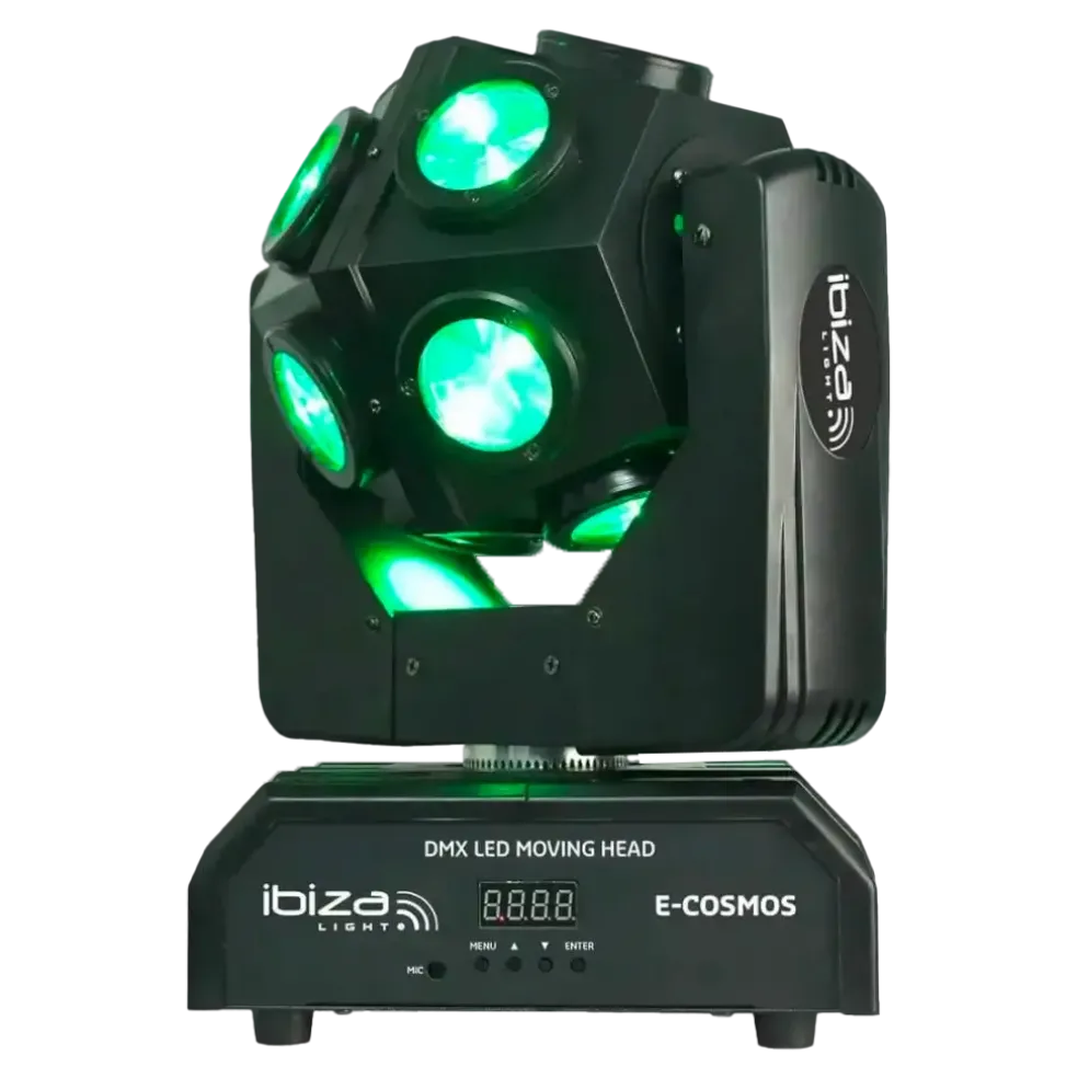 Lyre Retro LED "E-COSMOS" 12x10W RGBW