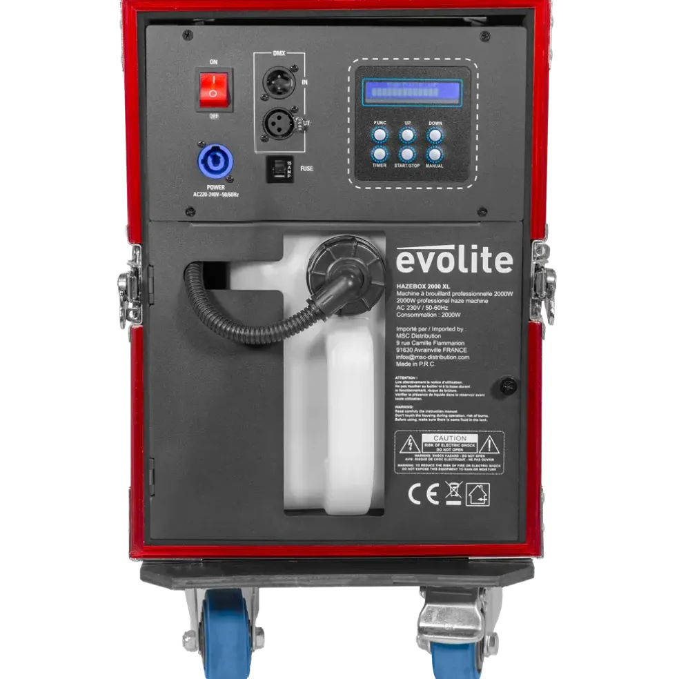 MACHINE À BROUILLARD HAZEBOX 2000 XL - EVOLITE