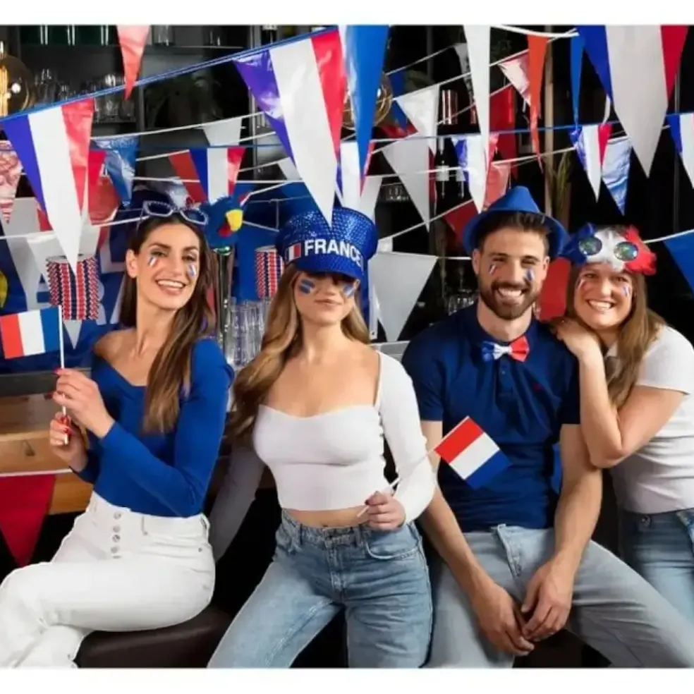 Maquillage Bleu Blanc Rouge – Maquillage Drapeau France Supporter et Événement
