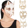 Masque Squelette Animaux Adulte – Modèle Aléatoire – Accessoires Halloween