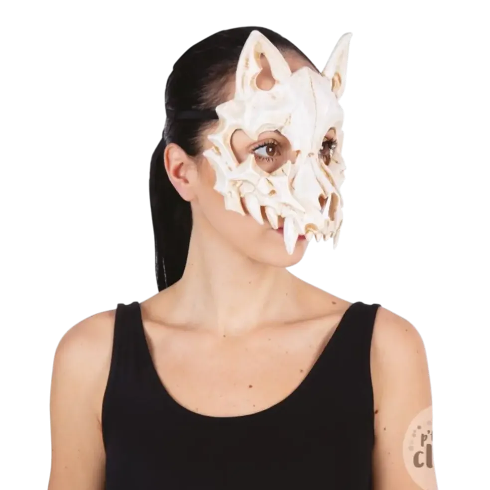 Masque Squelette Animaux Adulte – Modèle Aléatoire – Accessoires Halloween