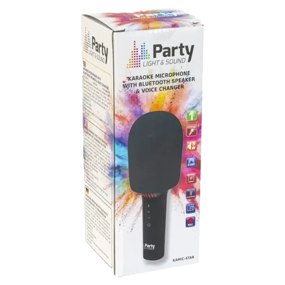 Micro KAMIC-STAR avec Bluetooth et Changeur de Voix